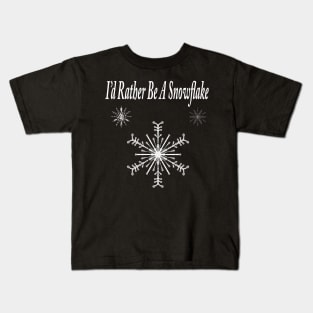 Cute snowflake winter magic Kids T-Shirt